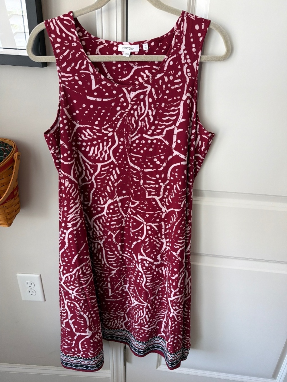 Chicos Zenergy midi length dress